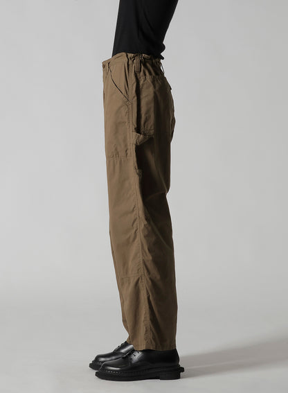 COTTON TWILL GARMENT DYE WORK PANTS