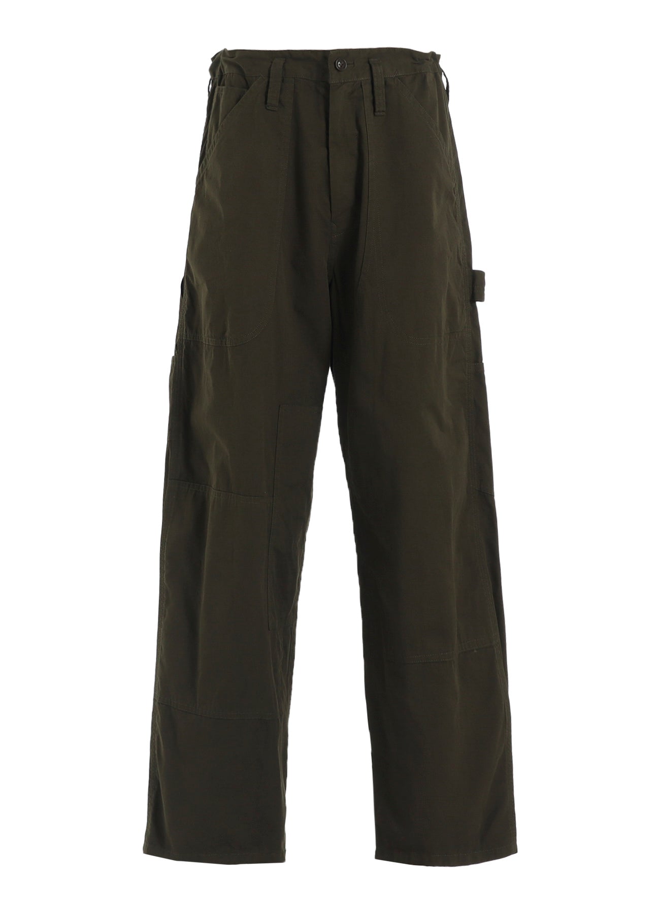 COTTON TWILL GARMENT DYE WORK PANTS
