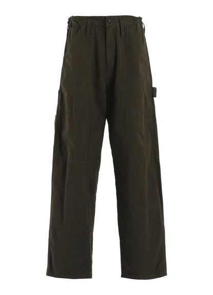 COTTON TWILL GARMENT DYE WORK PANTS
