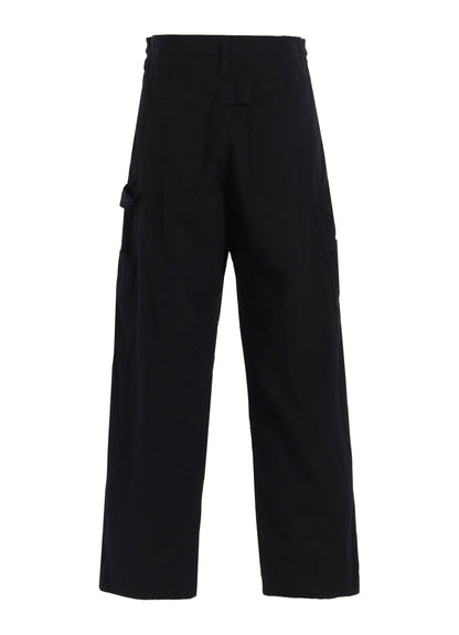 COTTON TWILL GARMENT DYE WORK PANTS