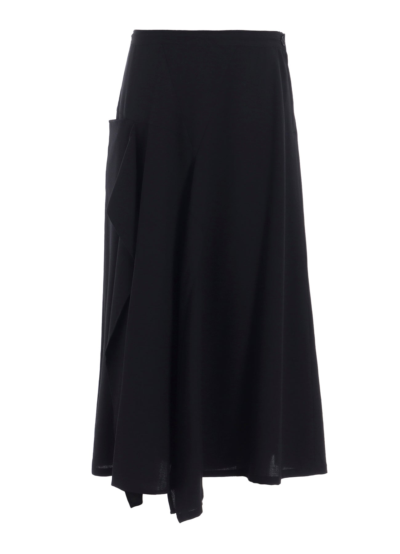 WOOL SERGE TRIANGLE GUSSET SKIRT