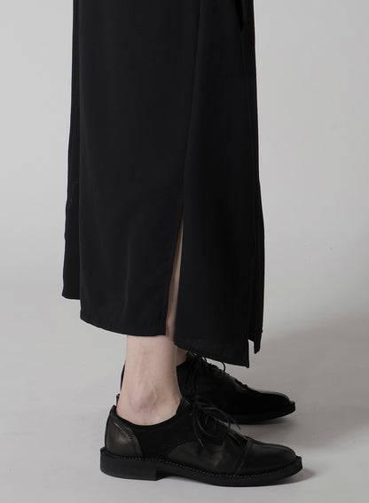 WOOL SERGE TRIANGLE GUSSET SKIRT