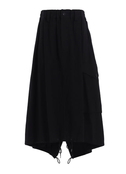 C/RY GABARDINE FISH TAIL SKIRT
