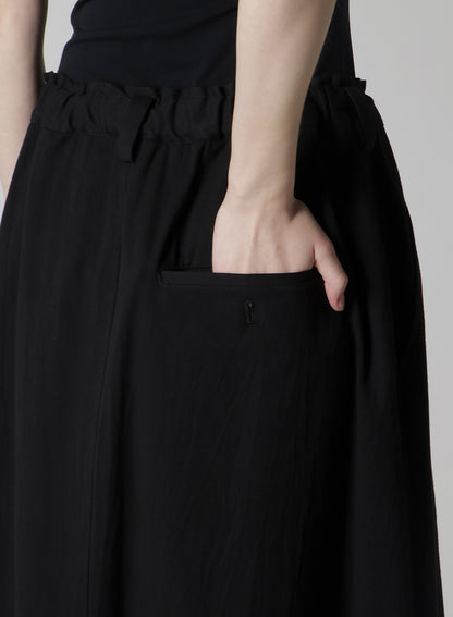 C/RY GABARDINE FISH TAIL SKIRT