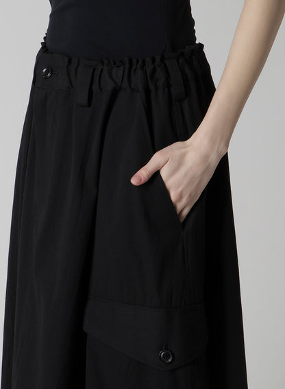 C/RY GABARDINE FISH TAIL SKIRT
