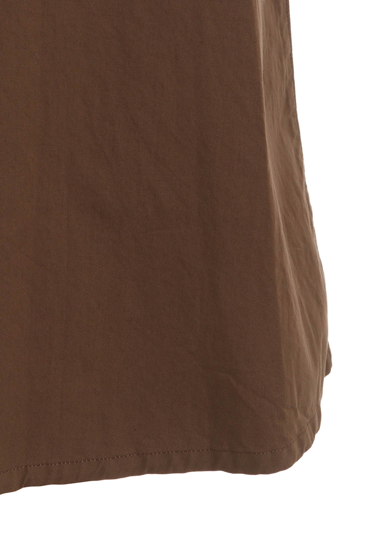 COTTON TWILL GARMENT DYE RIGHT BIG BELT SKIRT