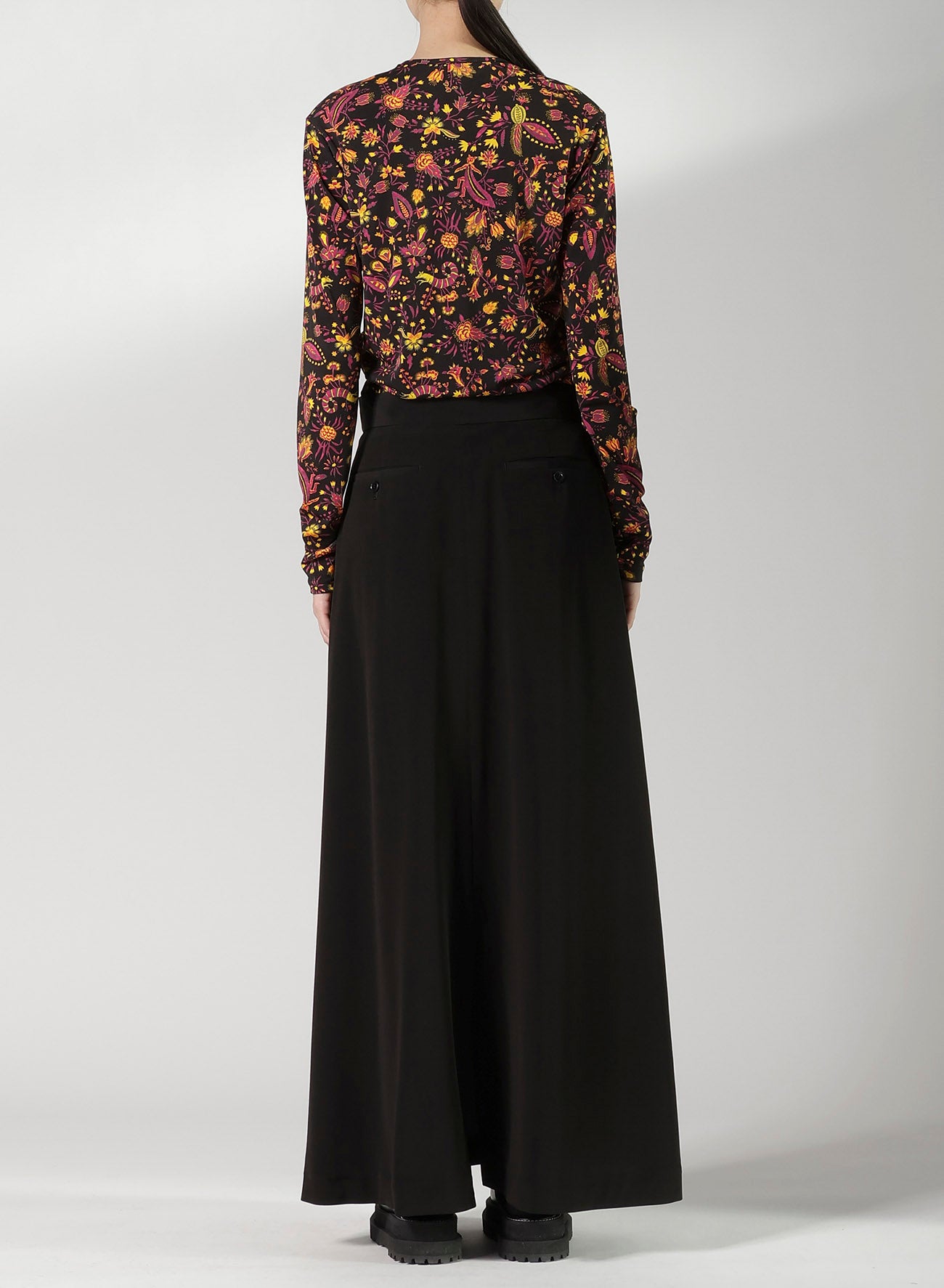TA/PE SUPER VIYON TUSSER A LINE SKIRT