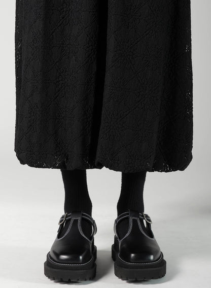 LACE BALLOON SKIRT