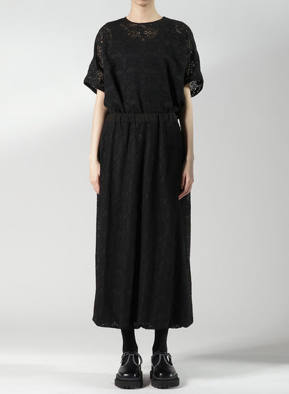 LACE BALLOON SKIRT