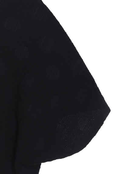 POLKA DOT JQ ASYMMETRIC CARDIGAN