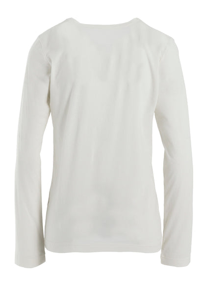 SOFT JERSEY ROUND NECK LONG T