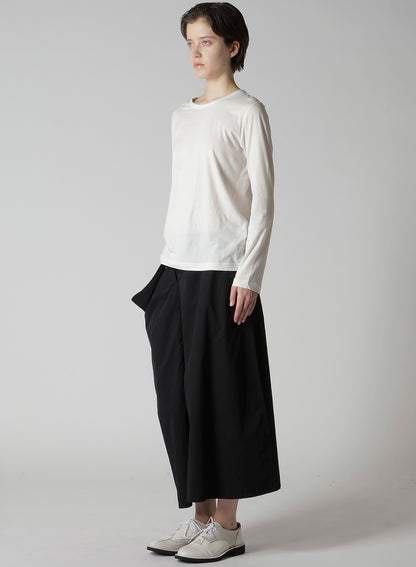 SOFT JERSEY ROUND NECK LONG T
