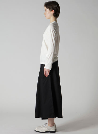 SOFT JERSEY ROUND NECK LONG T