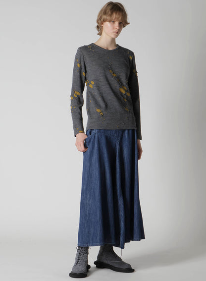 BONDED HOLE JQ ROUND NECK LONG T