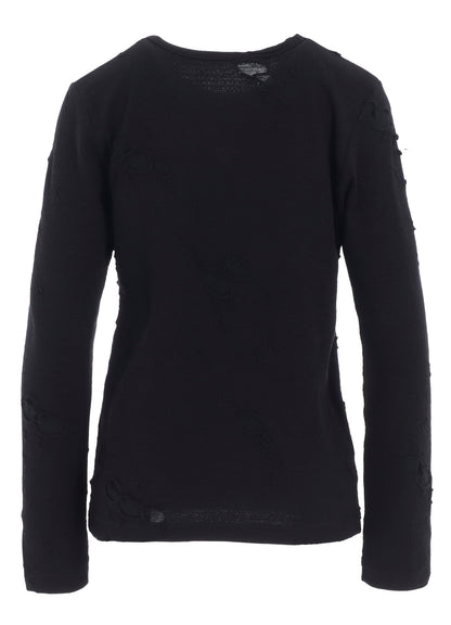 BONDED HOLE JQ ROUND NECK LONG T