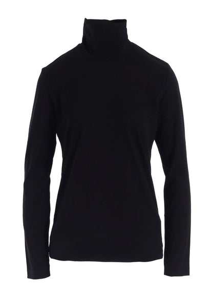 SOFT JERSEY HIGH NECK LONG T