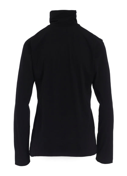 SOFT JERSEY HIGH NECK LONG T