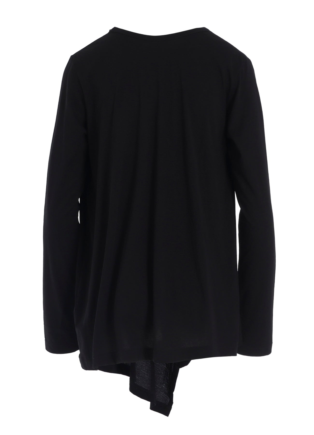 SOFT JERSEY STRING COLLAR LONG T