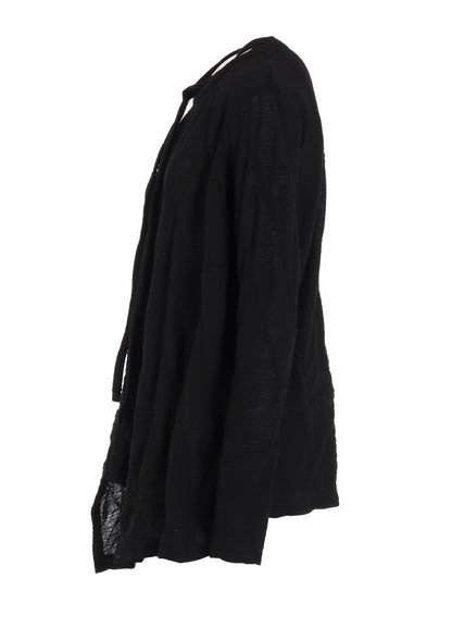 DIAGONAL CABLE JQ STRING COLLAR LONG T