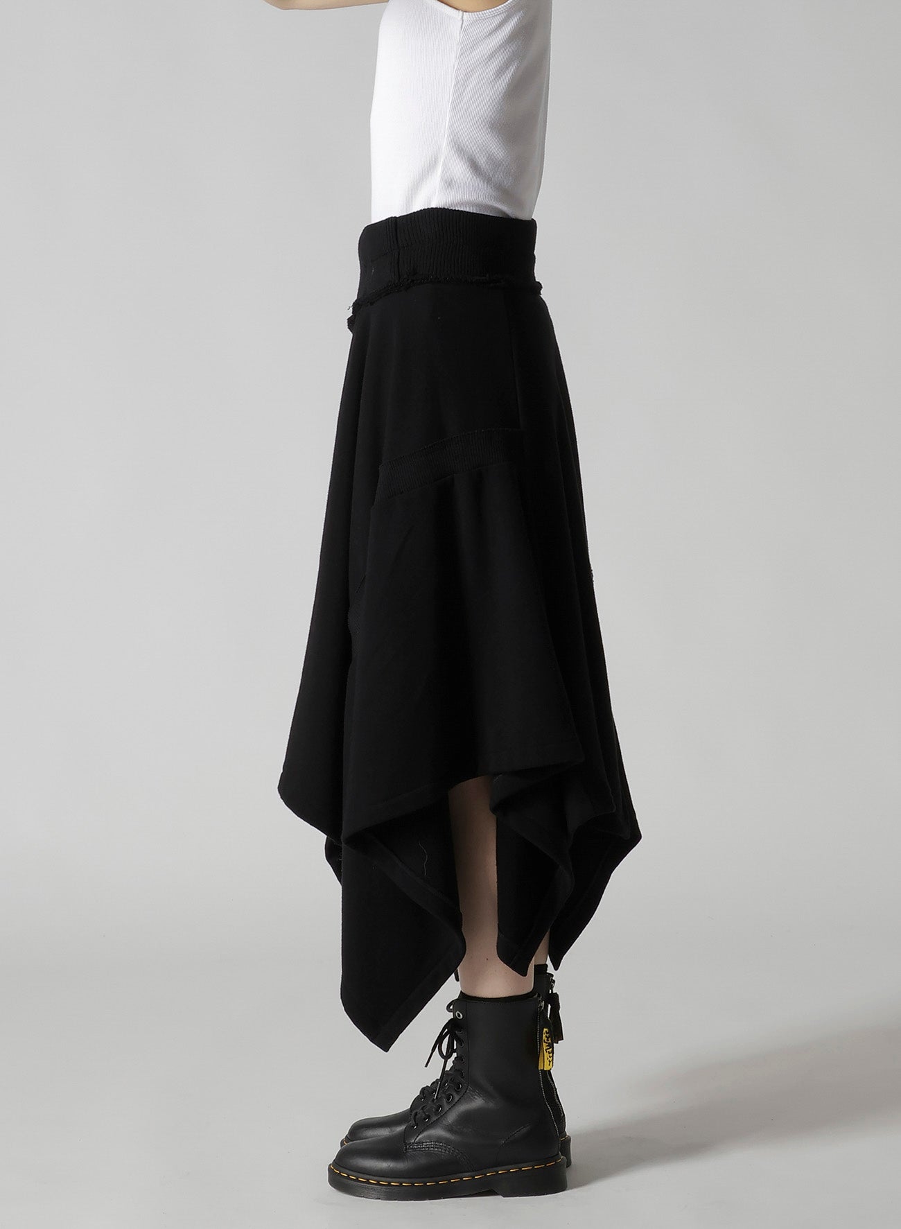 SOFT FRENCHTERRY WRAP STYLE SKIRT