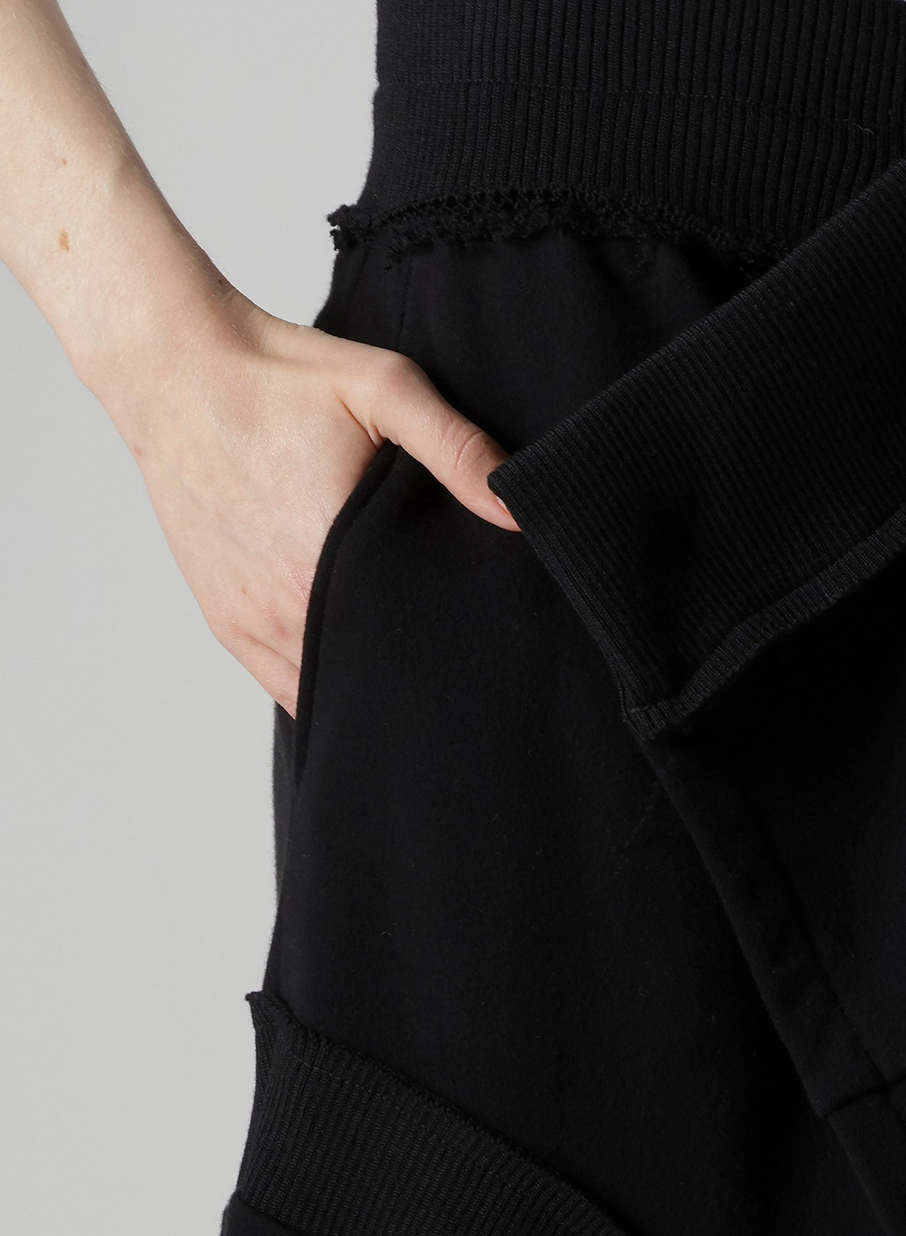 SOFT FRENCHTERRY WRAP STYLE SKIRT