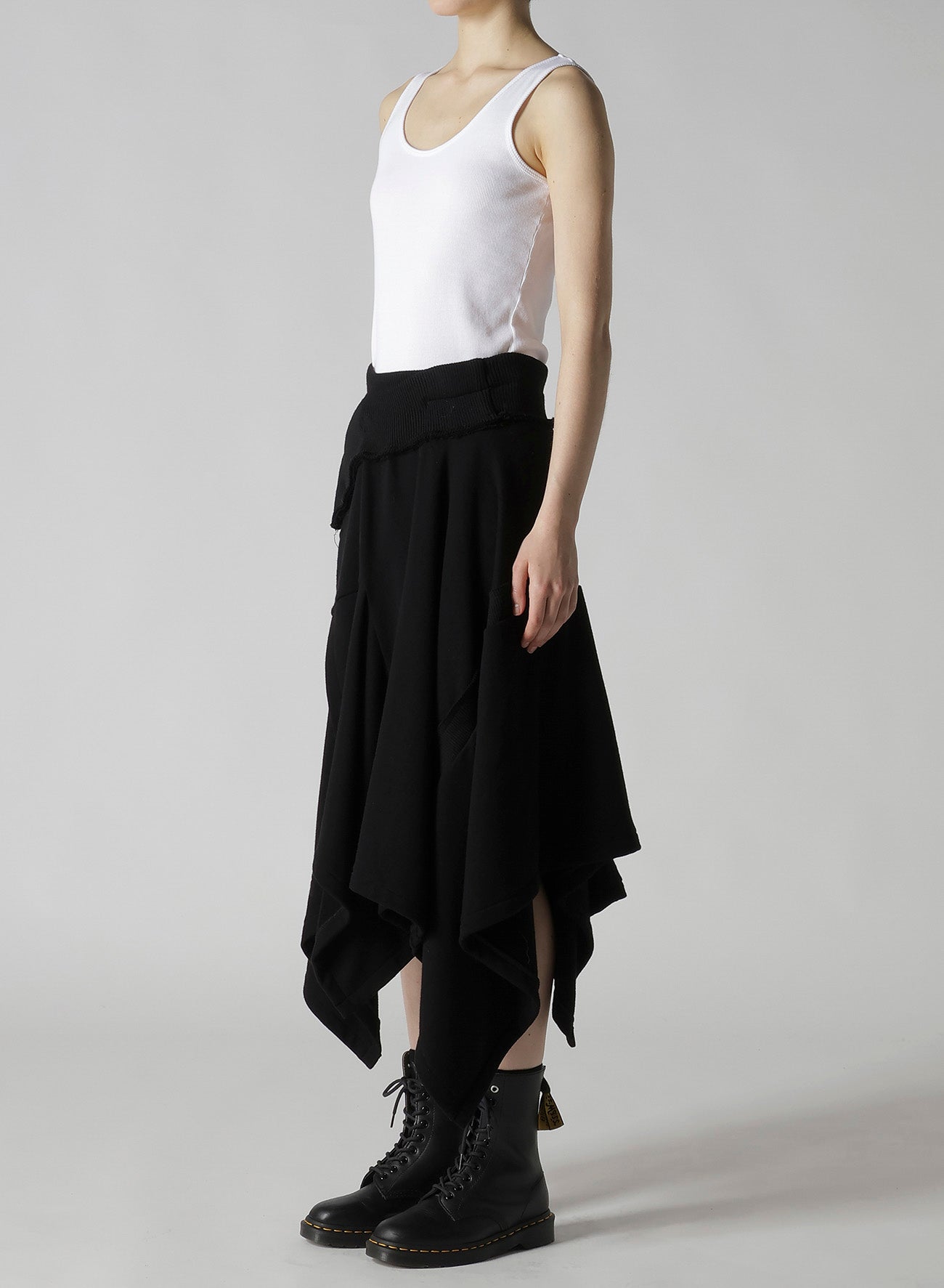 SOFT FRENCHTERRY WRAP STYLE SKIRT