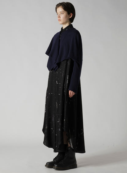 W/NY JERSEY BOLERO CARDIGAN