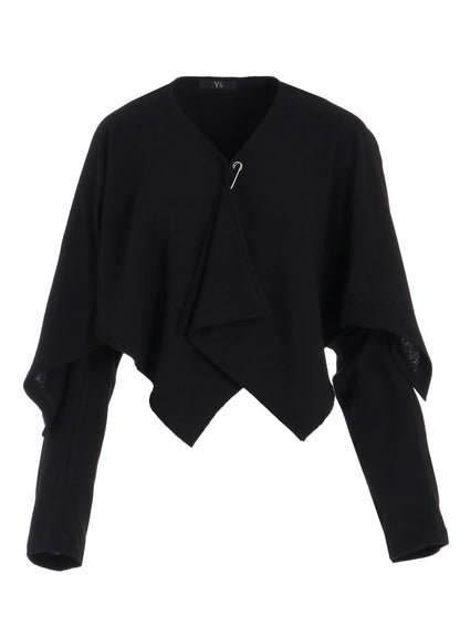 W/NY JERSEY BOLERO CARDIGAN