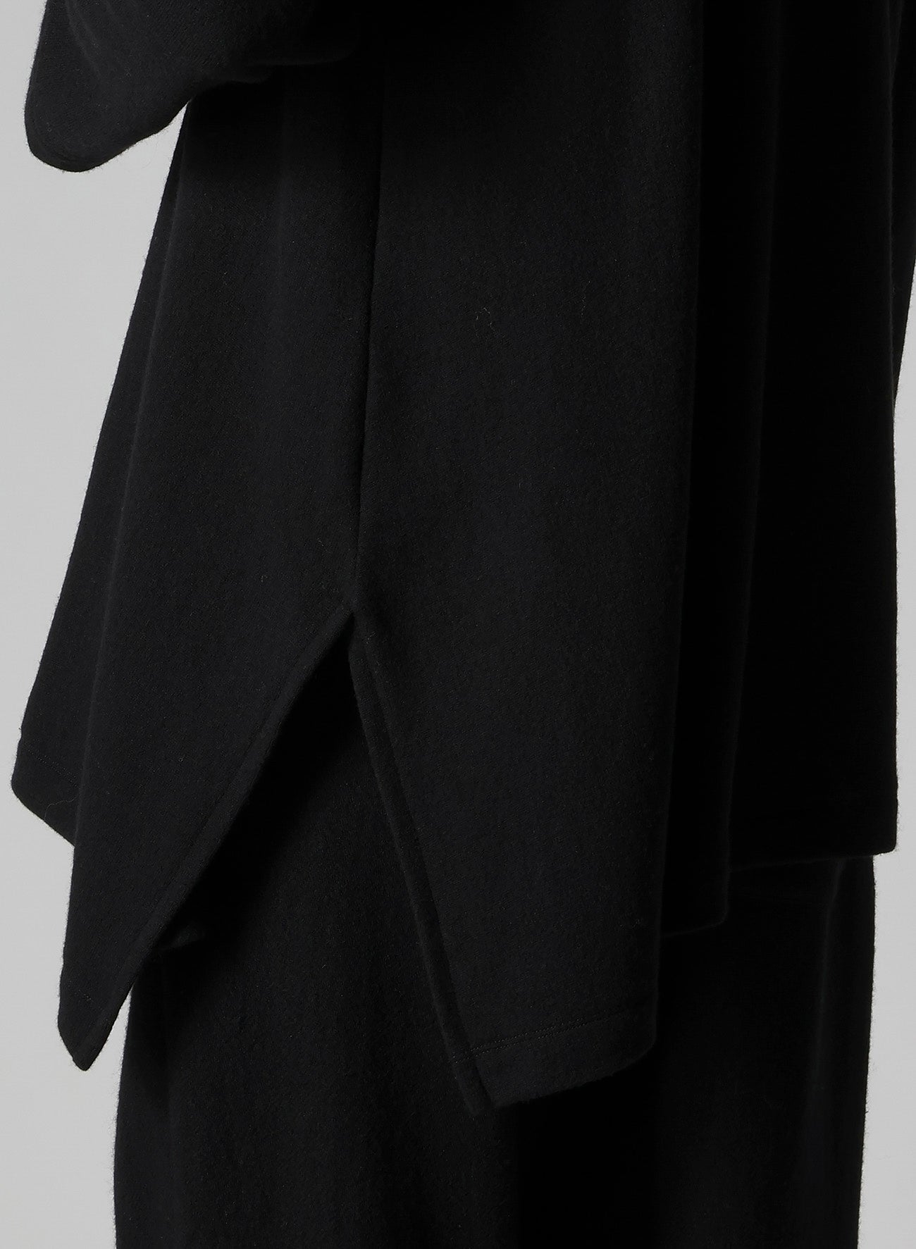 W/NY JERSEY HIGH NECK CARDIGAN