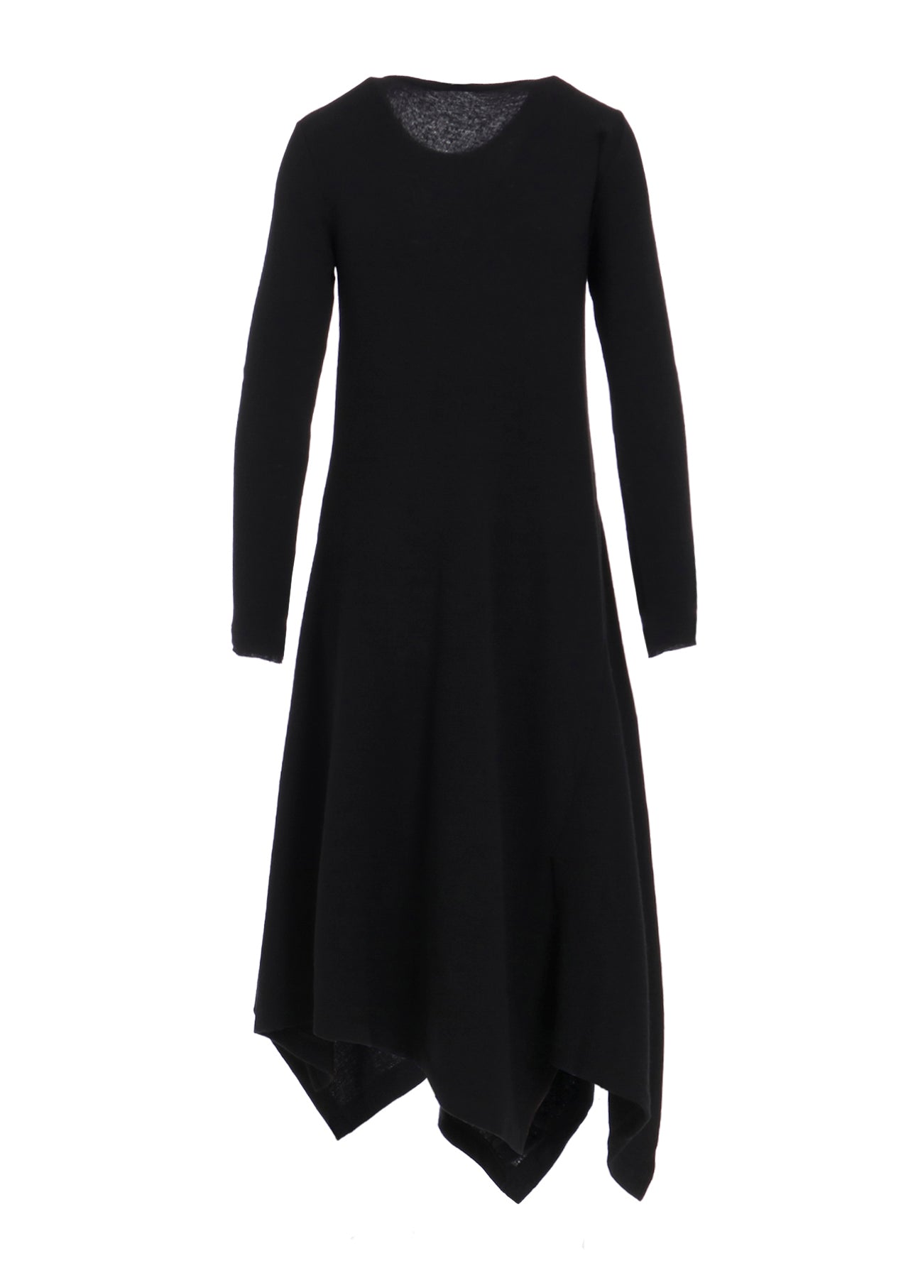 W/NY JERSEY ROUND NECK FLARE DRESS