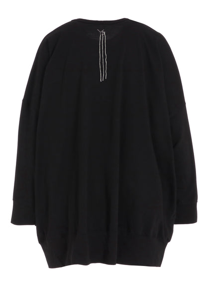 HARD TWISTED JERSEY Y'S STITCH LONG SLEEVE OVERSIZED T