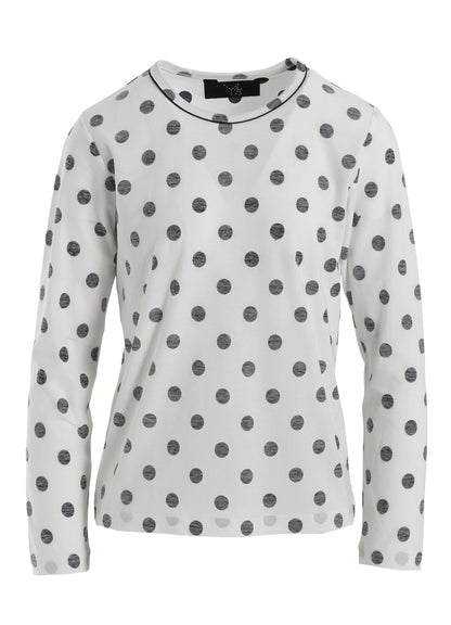 POLKA DOT Y'S STITCH LONG SLEEVE T