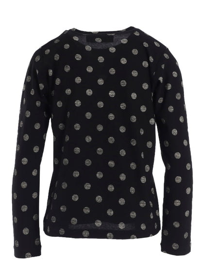 POLKA DOT Y'S STITCH LONG SLEEVE T