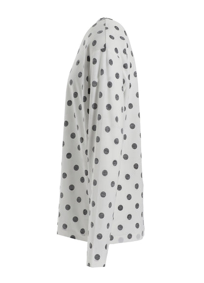 POLKA DOT Y'S STITCH LONGSLEEVE BIG T