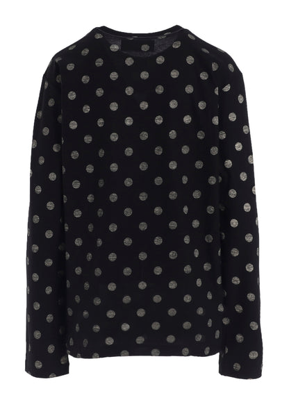 POLKA DOT Y'S STITCH LONGSLEEVE BIG T