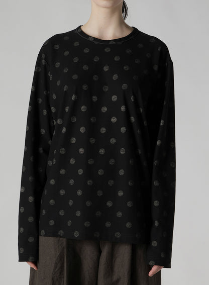 POLKA DOT Y'S STITCH LONGSLEEVE BIG T