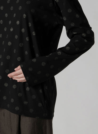 POLKA DOT Y'S STITCH LONGSLEEVE BIG T