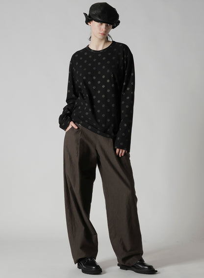 POLKA DOT Y'S STITCH LONGSLEEVE BIG T
