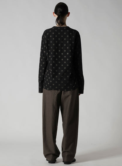 POLKA DOT Y'S STITCH LONGSLEEVE BIG T