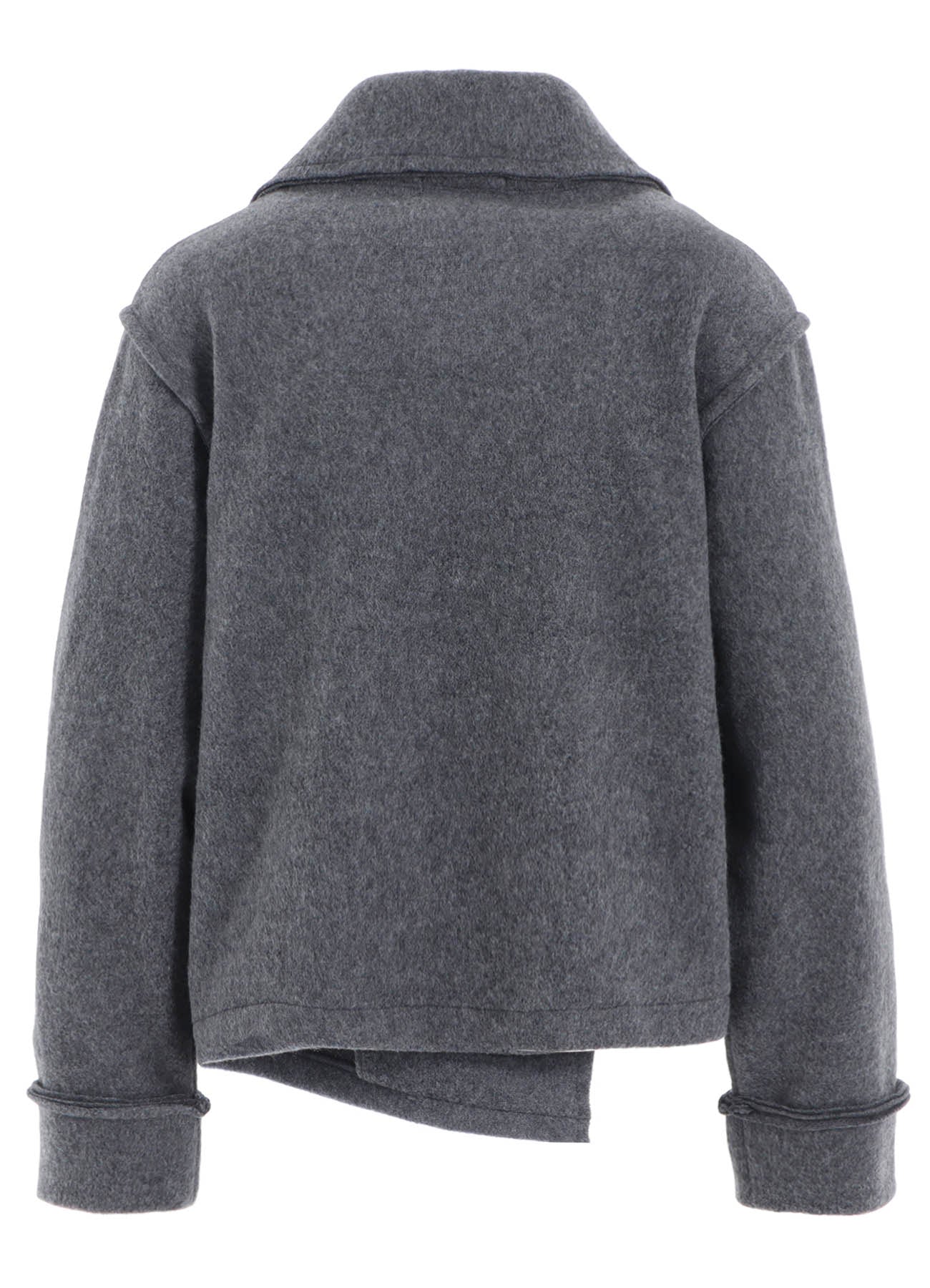 W/NY BOILED WOOL/FLEECE H-SHORT J – THE SHOP YOHJI YAMAMOTO