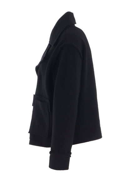 W/NY BOILED WOOL/FLEECE H-SHORT J