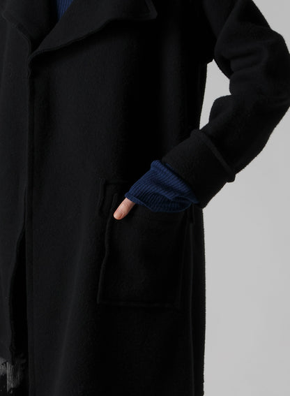 W/NY FLEECE LONG COAT