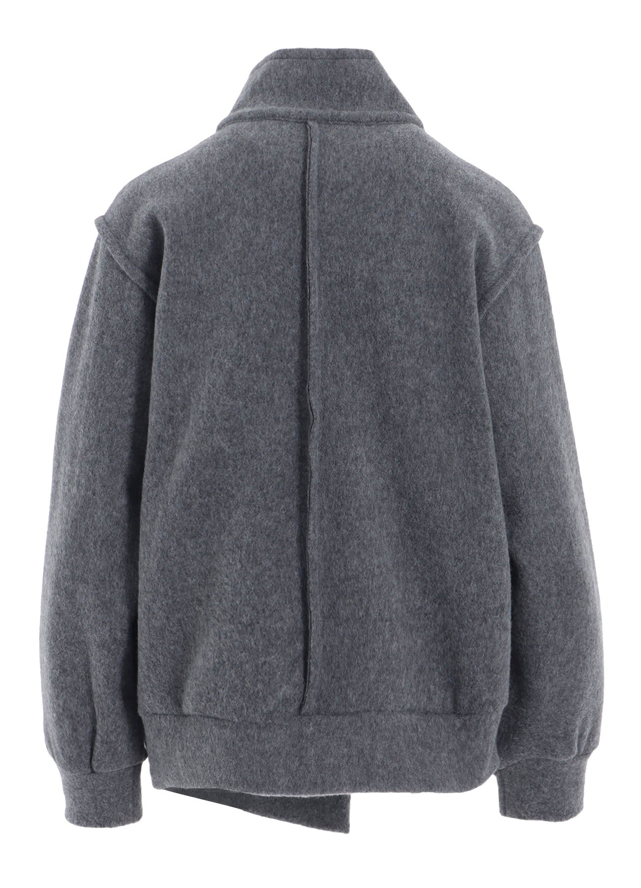 W/NY FLEECE ASYMMETRIC BLOUSON