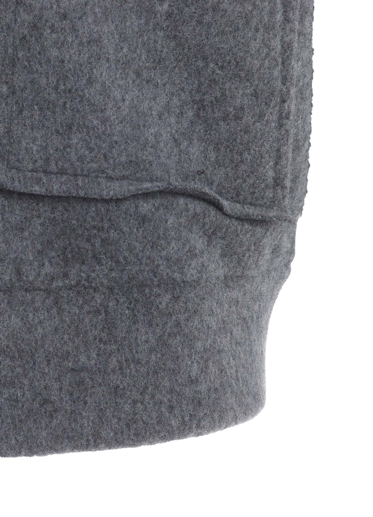 W/NY FLEECE ASYMMETRIC BLOUSON