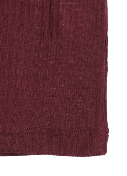 SOFT RANDOM RIB SHORT T