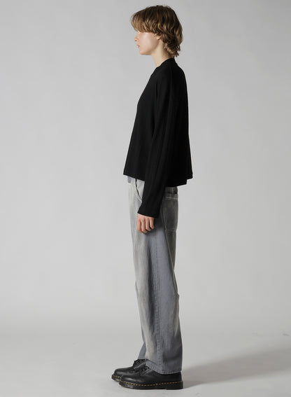 SOFT RANDOM RIB SHORT T