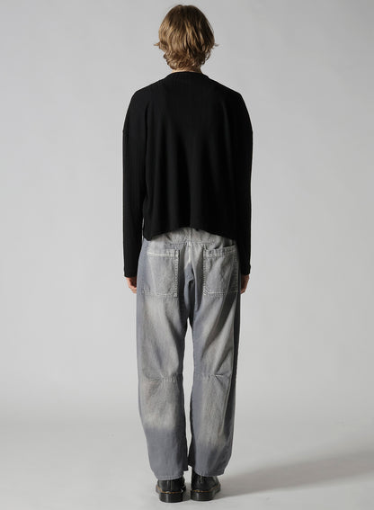 SOFT RANDOM RIB SHORT T