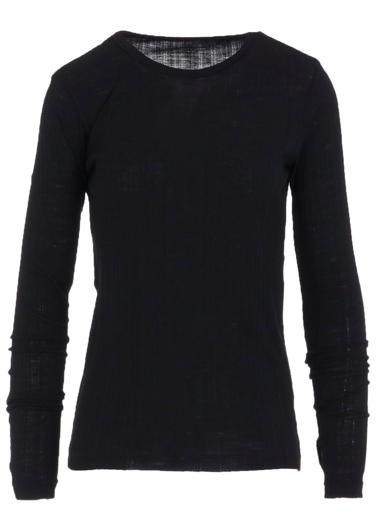 SOFT RANDOM RIB ROUND NECK T