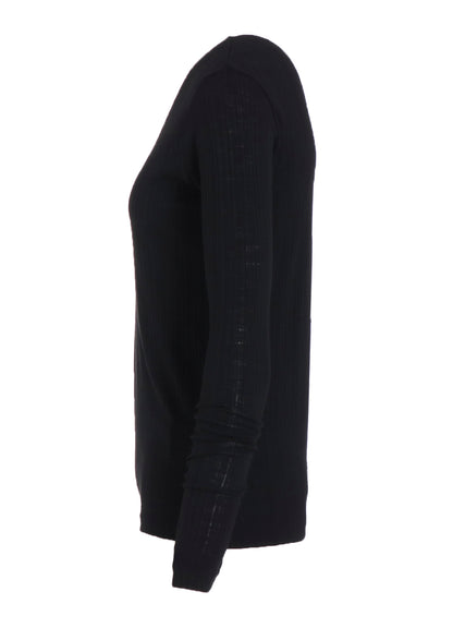 SOFT RANDOM RIB ROUND NECK T