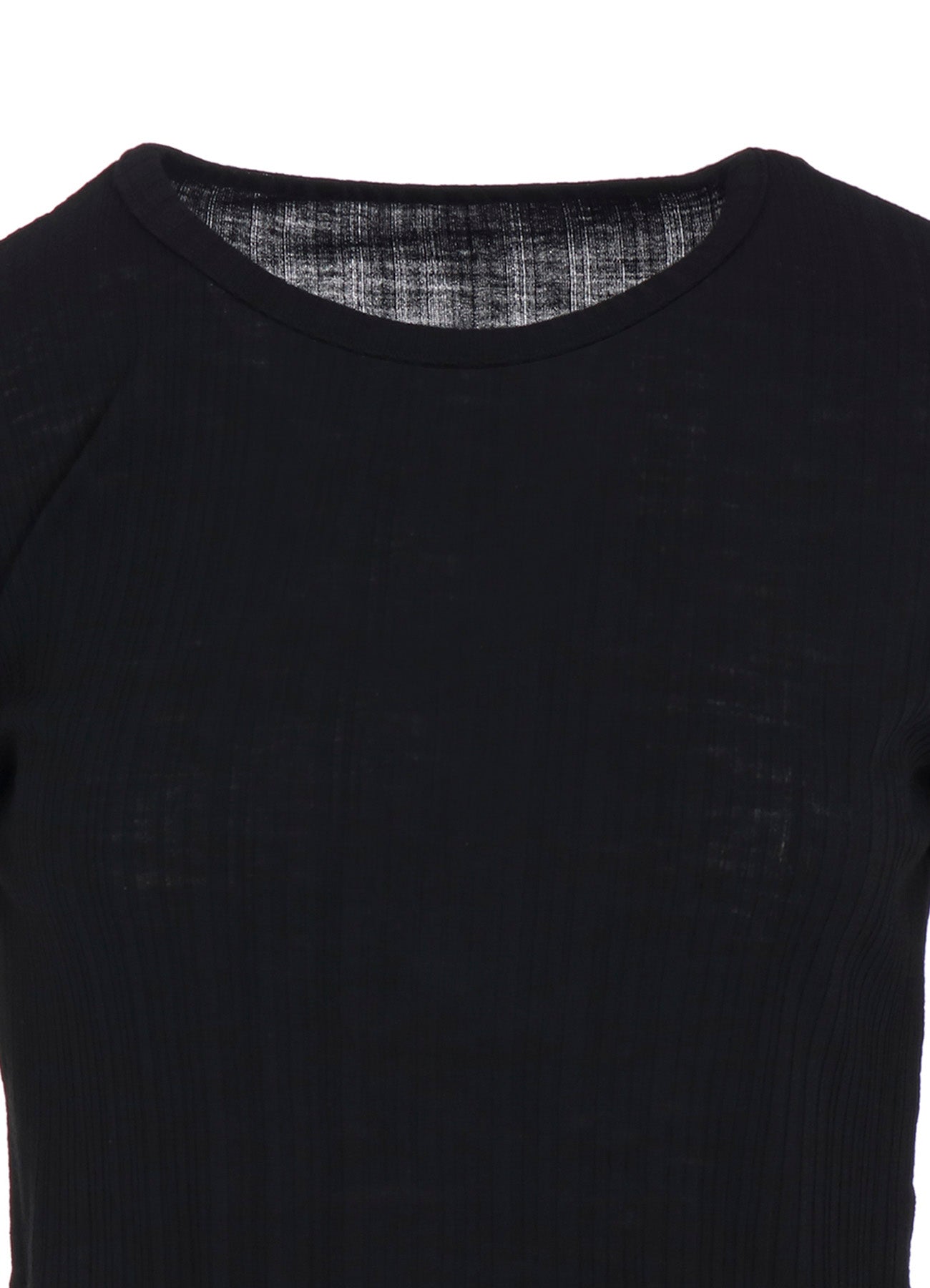 SOFT RANDOM RIB ROUND NECK T